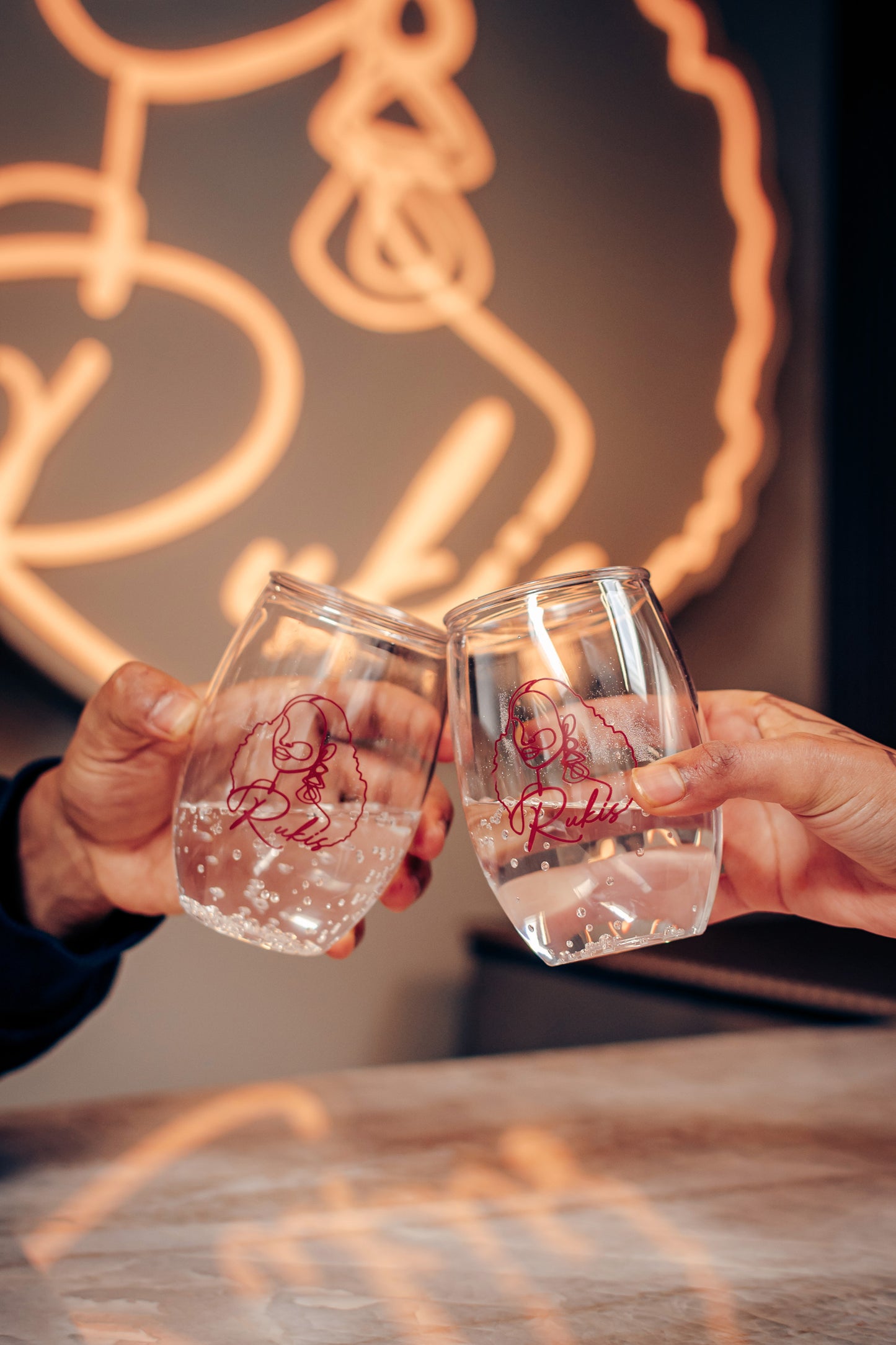 Branded 16 oz Stemless Cup